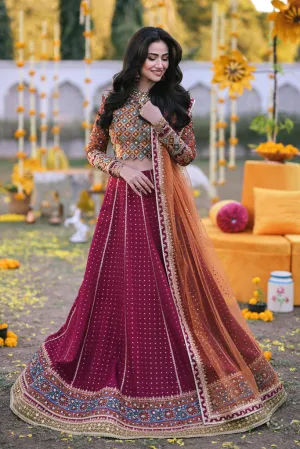 QALAMKAR | LUXURY FORMALS'23 | MT-06 MAHROZE
