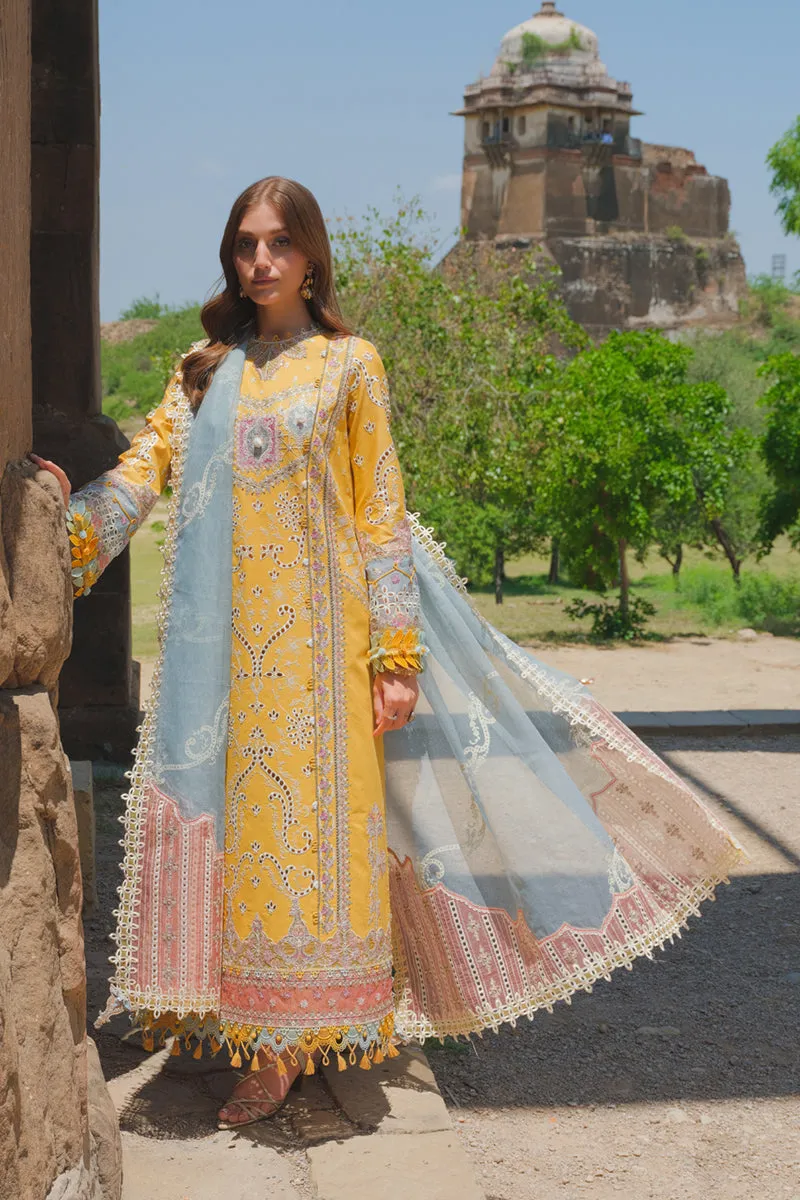 Qalamkar | Luxury Lawn Eid Edit'23 | BE-05 ASRA