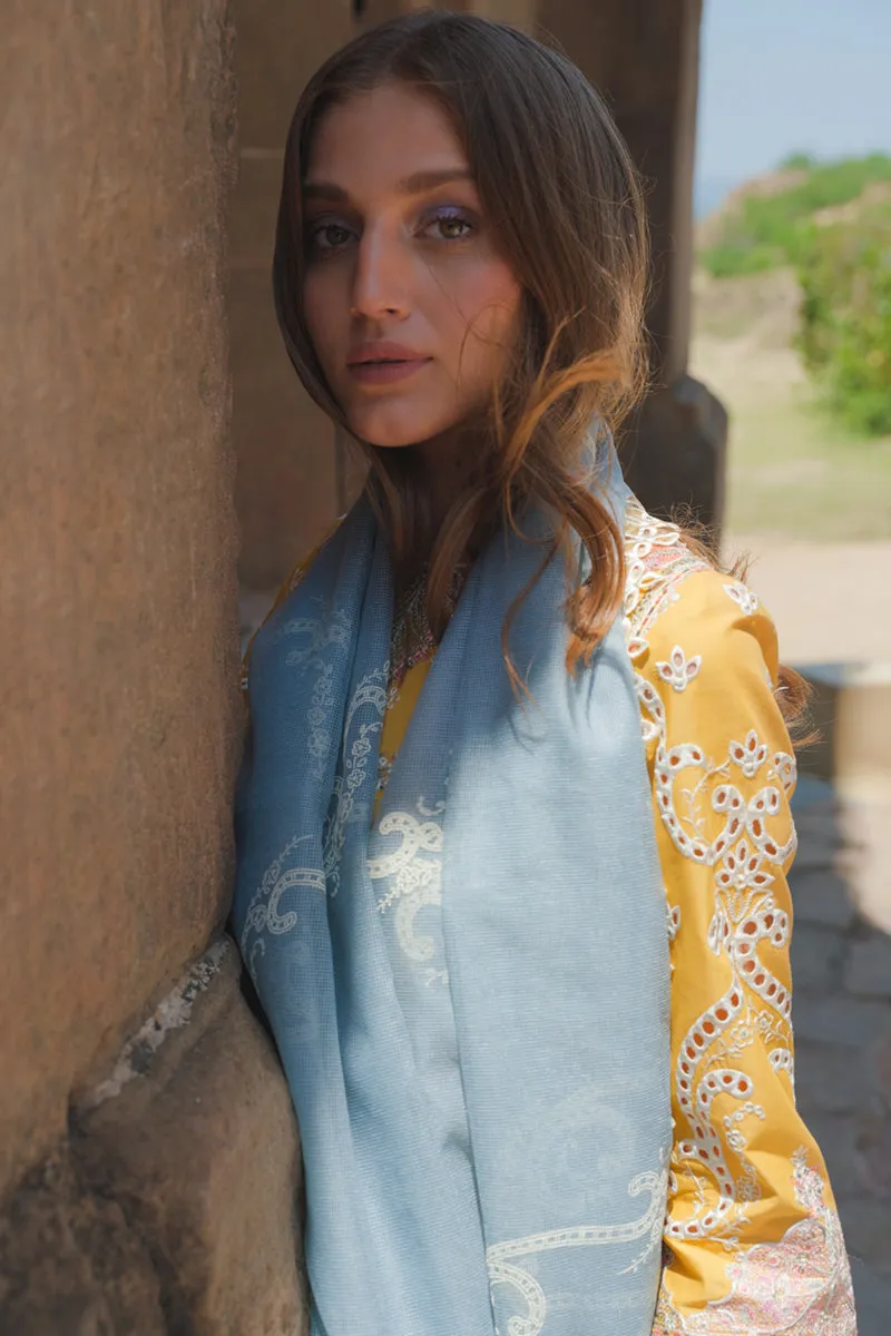 Qalamkar | Luxury Lawn Eid Edit'23 | BE-05 ASRA