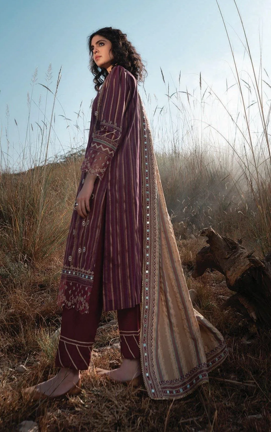 Qalamkar Luxury Shawls Collection/KS-10