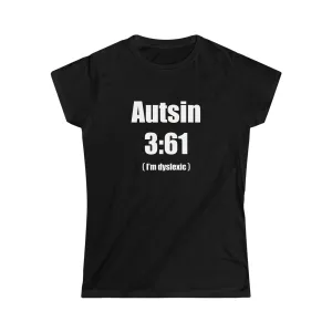 "3:61"  Custom T-shirt for Women