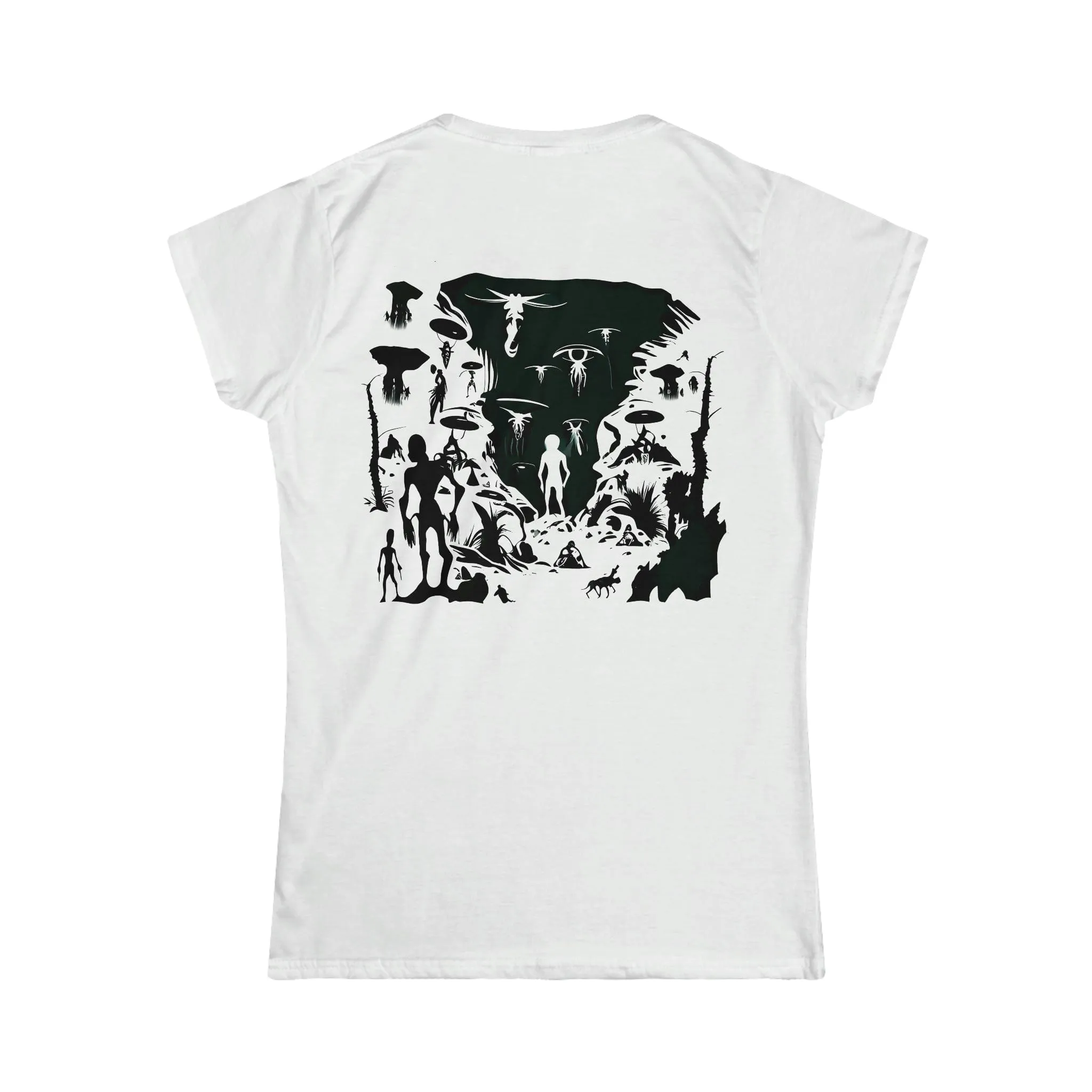 "Alien Blur" T-shirt for Women