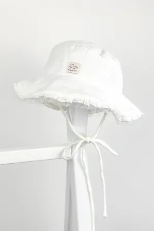 "Cleo" Cheesecloth Tulle Sun Hat