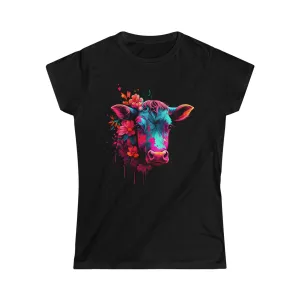 "Holy Cow"  Custom T-Shirt for Women