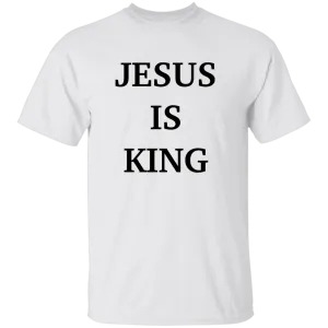 "Jesus Is King" White T-Shirt