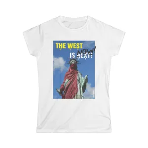 "Lady Oppression" Black Custom T-Shirt for Women