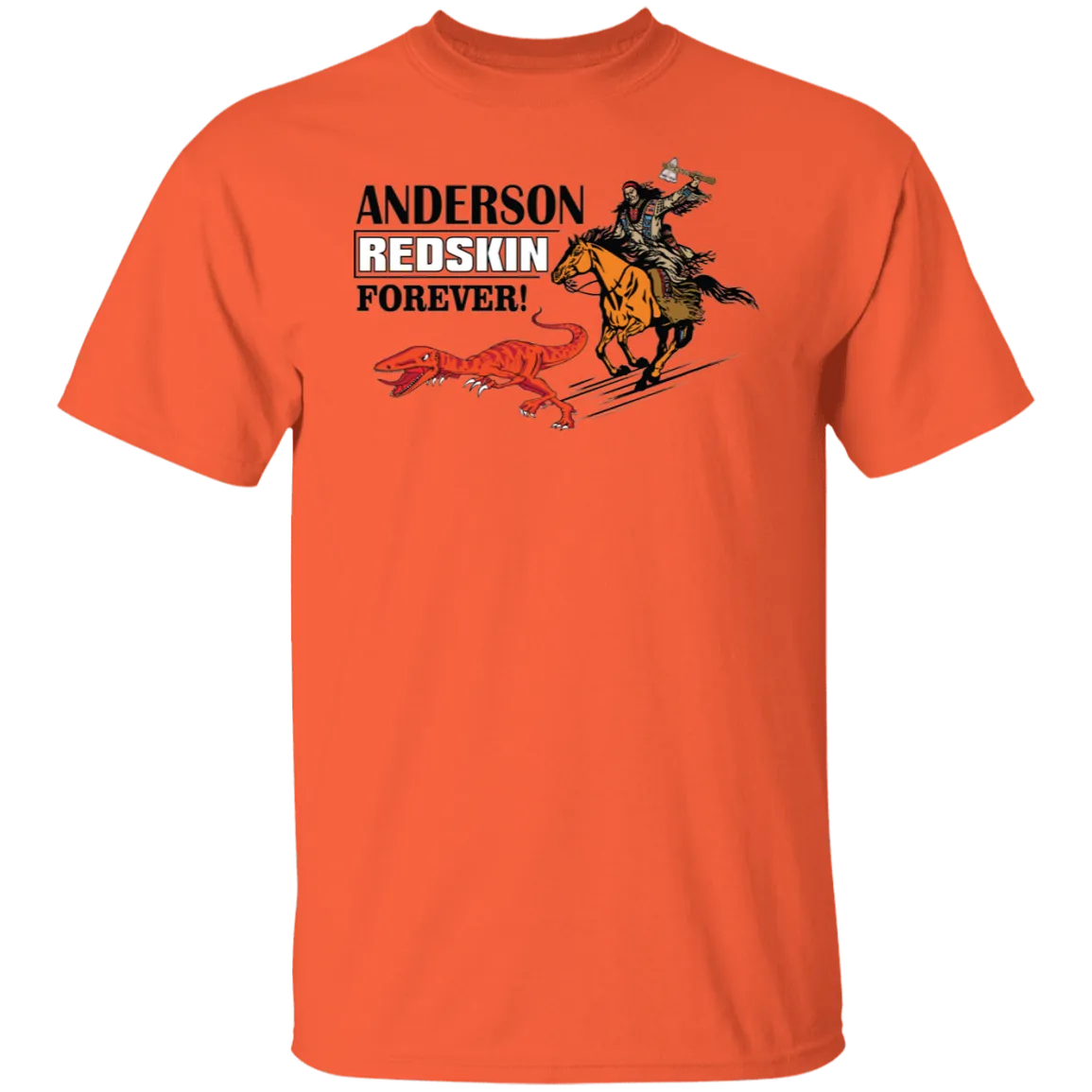 "REDSKIN FOREVER" T-Shirt (Orange) 2