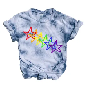 Rainbow Stars Shirt | Unisex Crew