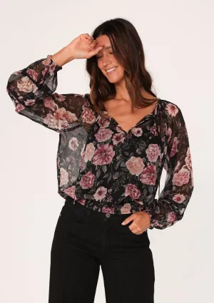 Rajana Floral Blouse