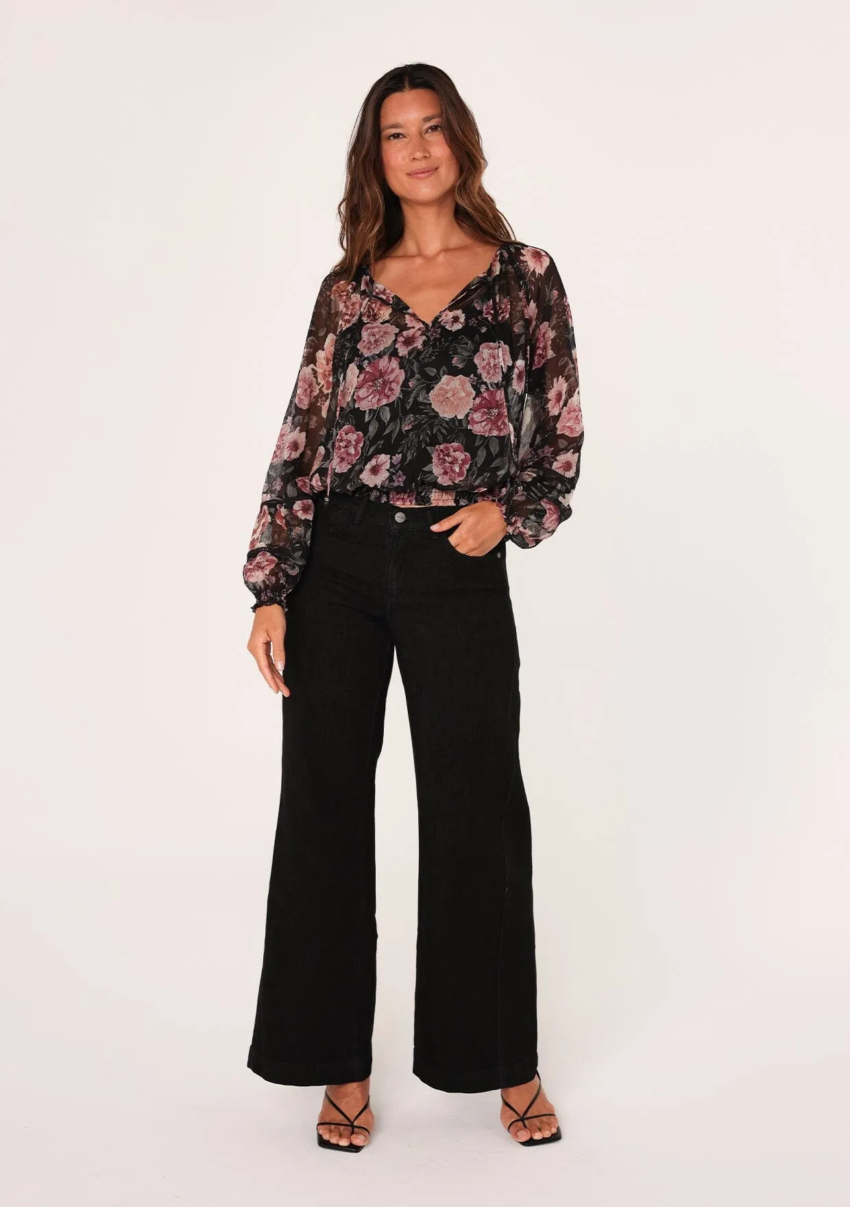 Rajana Floral Blouse