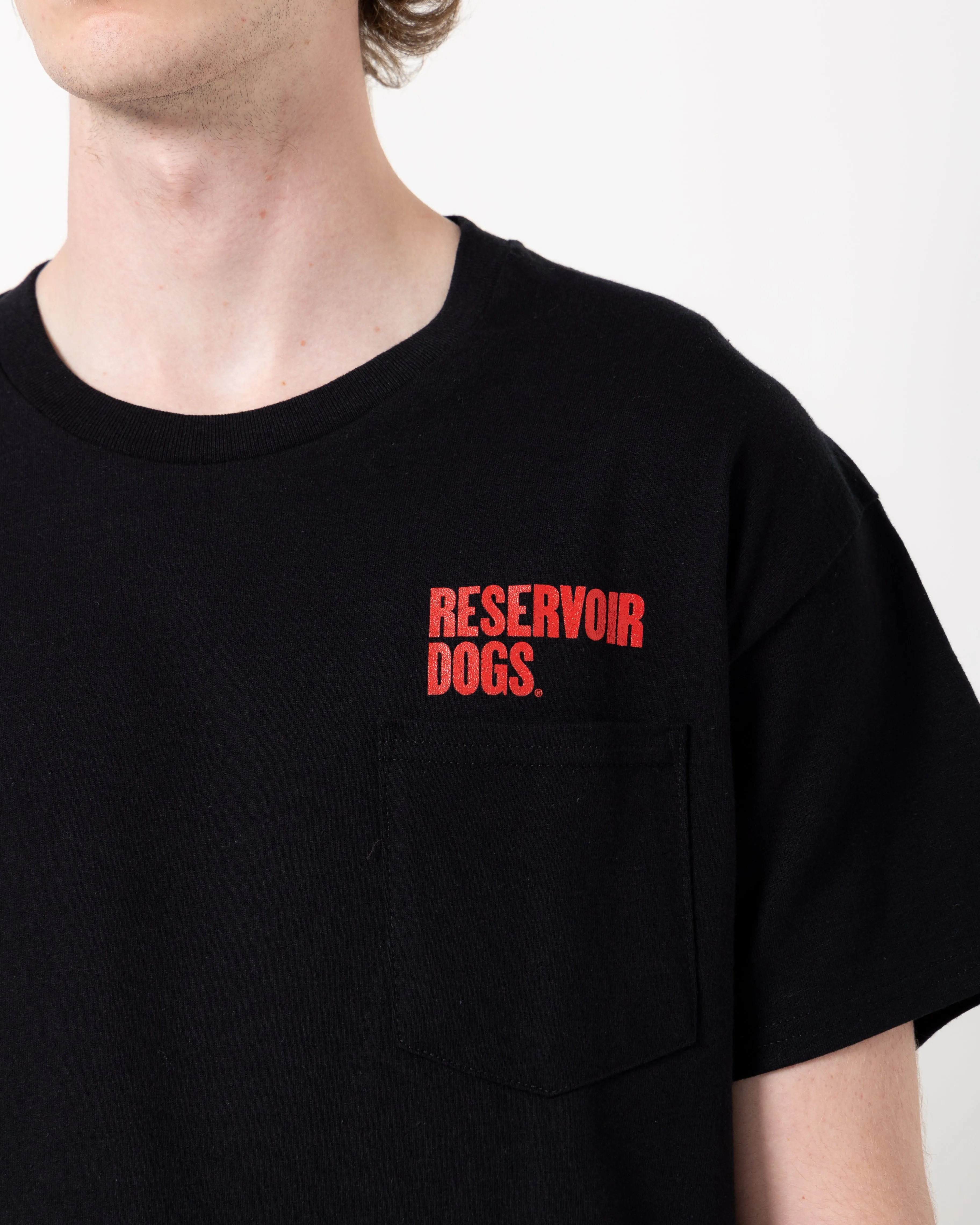 Reservoir Dogs Crew Neck Pocket Tee (Type-2) | Black