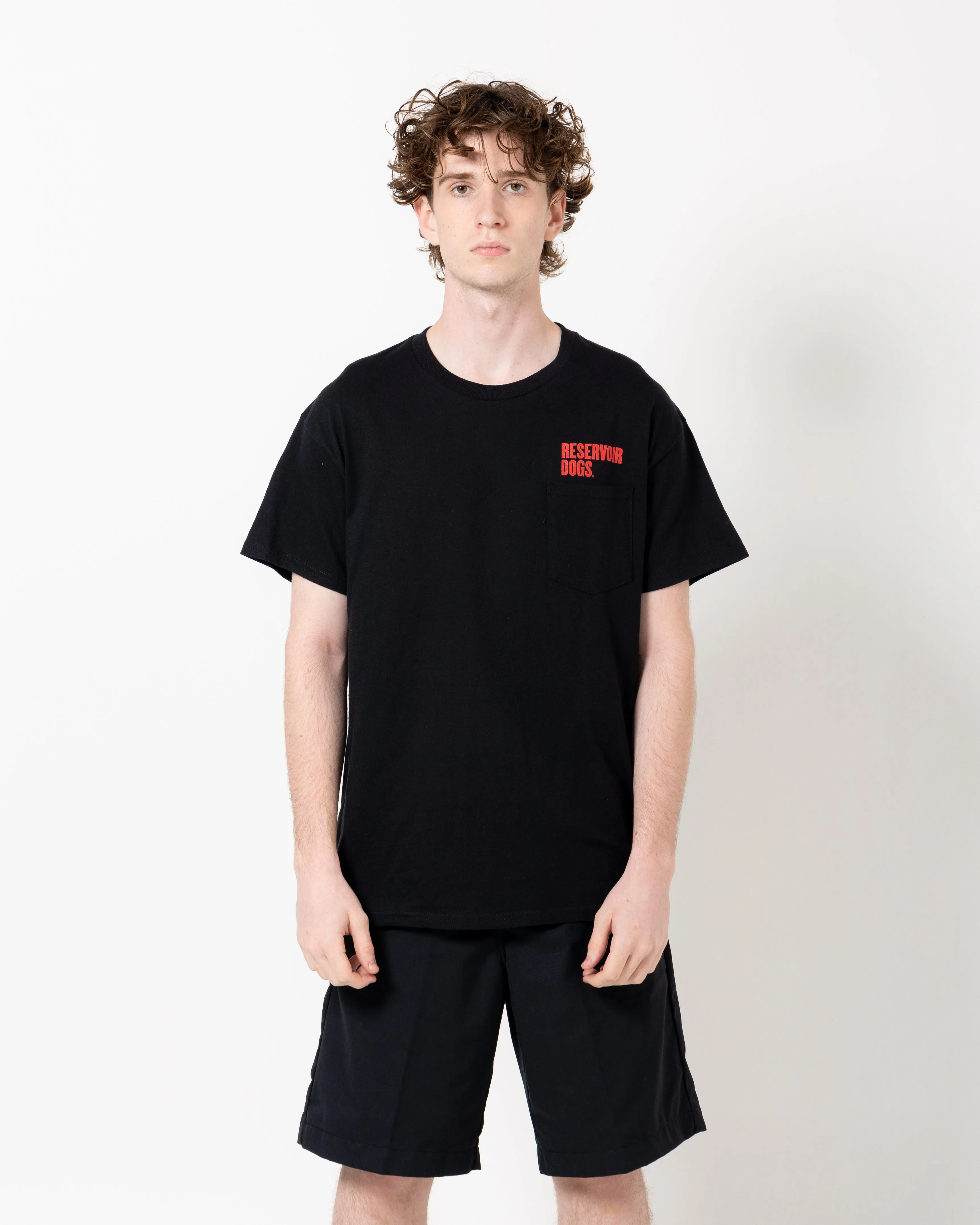 Reservoir Dogs Crew Neck Pocket Tee (Type-2) | Black