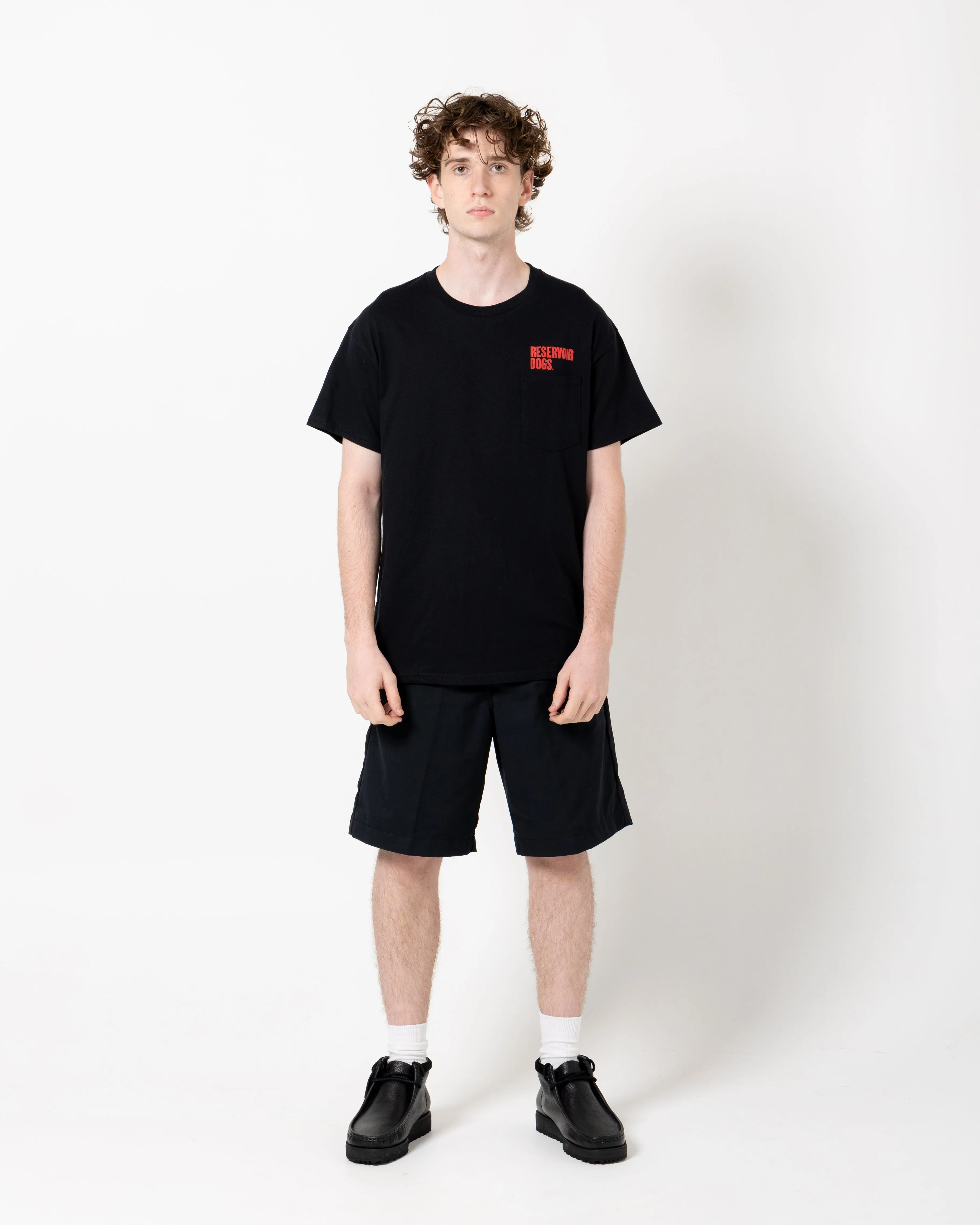 Reservoir Dogs Crew Neck Pocket Tee (Type-2) | Black