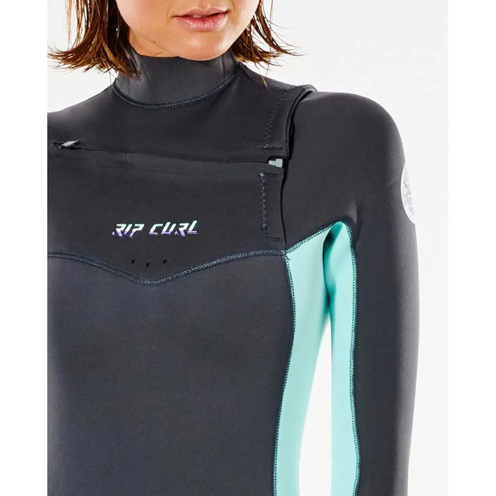 RIP CURL WMNS DAWN PATROL 3/2MM CZ 2022 RETRO BLACK/AQUA
