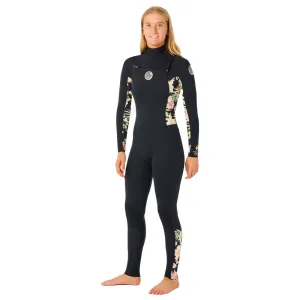 Rip Curl Womens Dawn Patrol 3/2mm CZ Summer Wetsuit -Black/Black