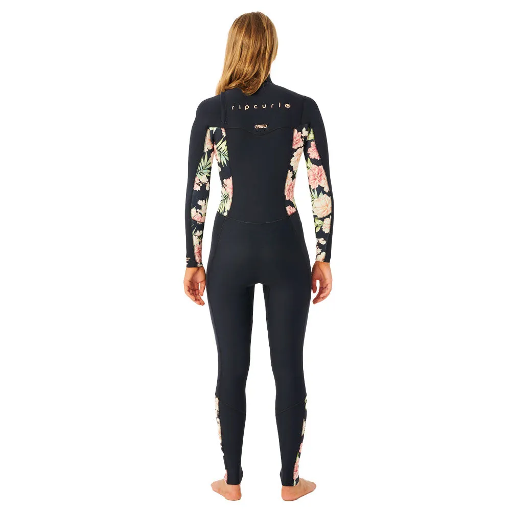 Rip Curl Womens Dawn Patrol 3/2mm CZ Summer Wetsuit -Black/Black