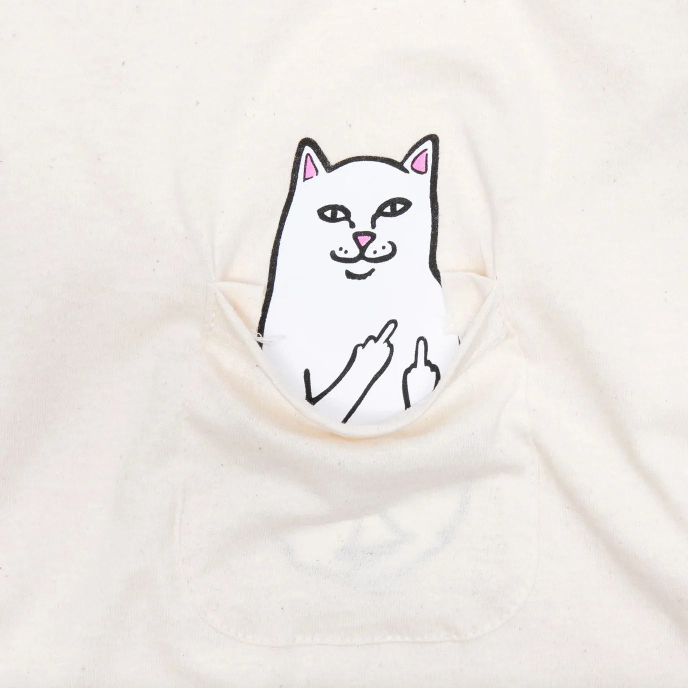 RIPNDIP Lord Nermal Pocket T-Shirt Natural