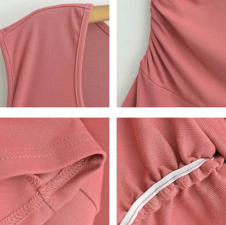 Round neck A-line