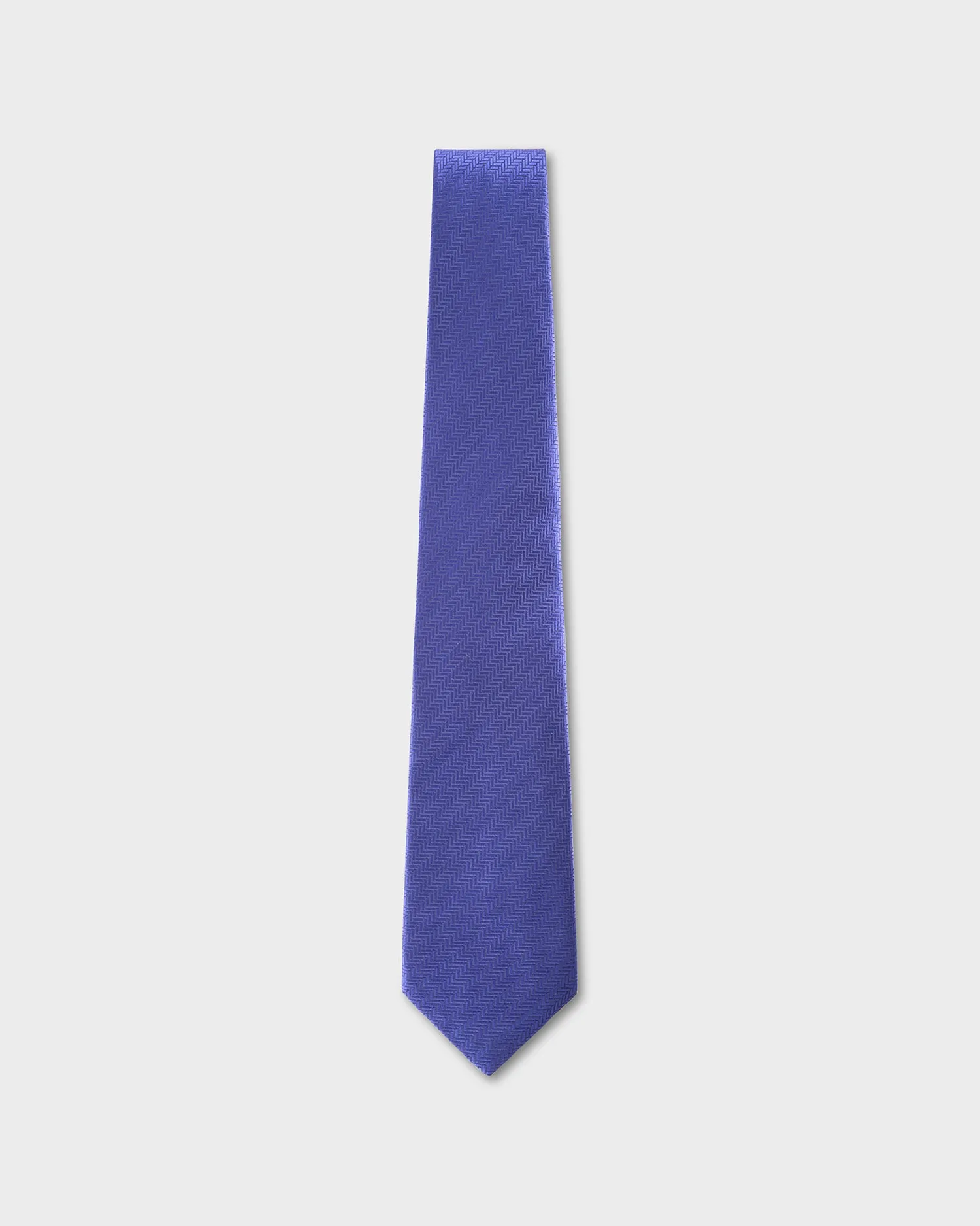 Royal Blue Jacquard Pattern Tie
