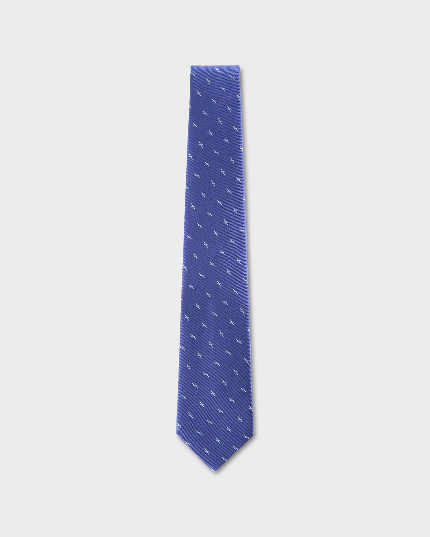 Royal Blue Pattern Tie