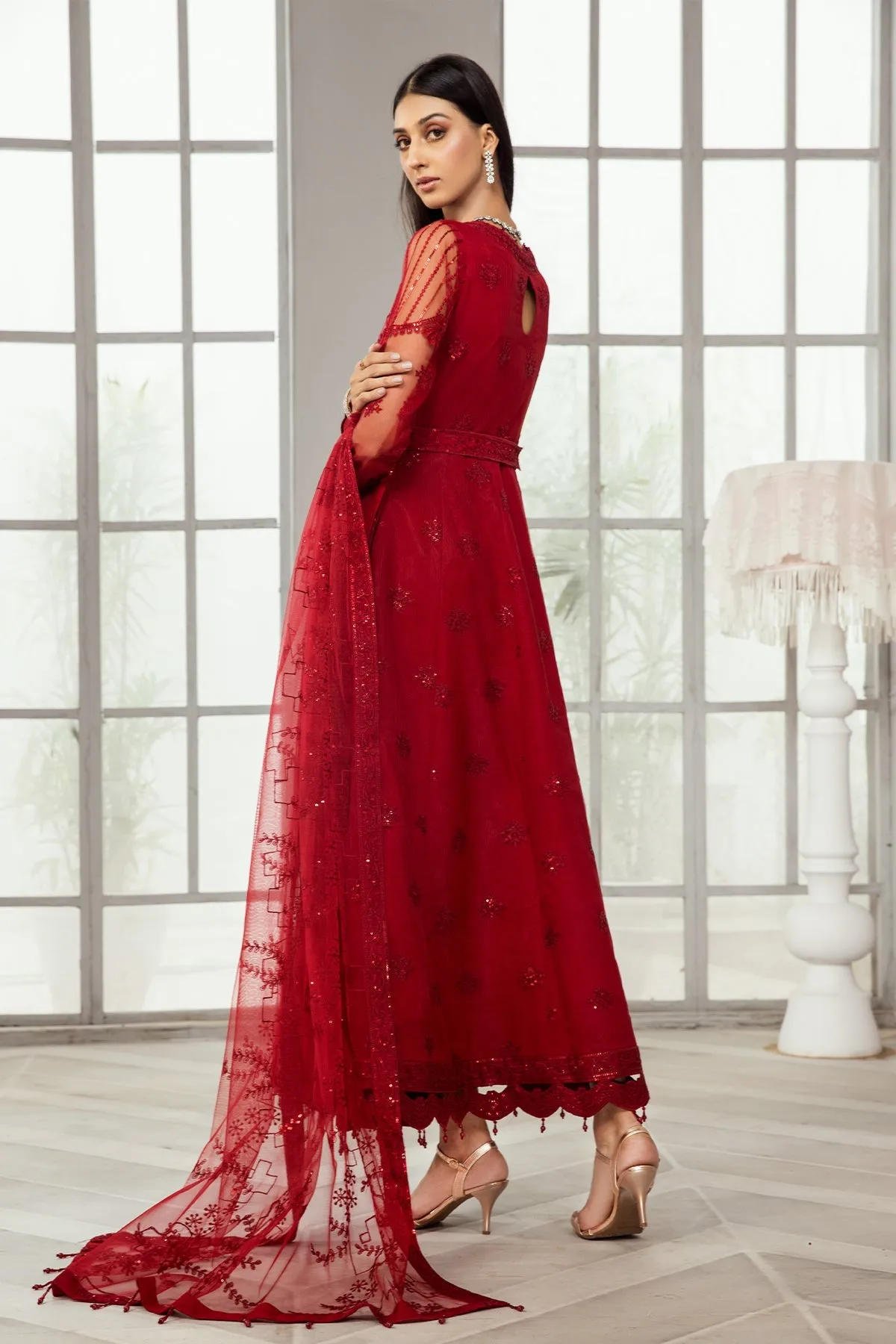 Rubi | Alizeh Fashion Embroidered Formal Collection 2022 | Unstitched and Stitched Embroidered Net Suits