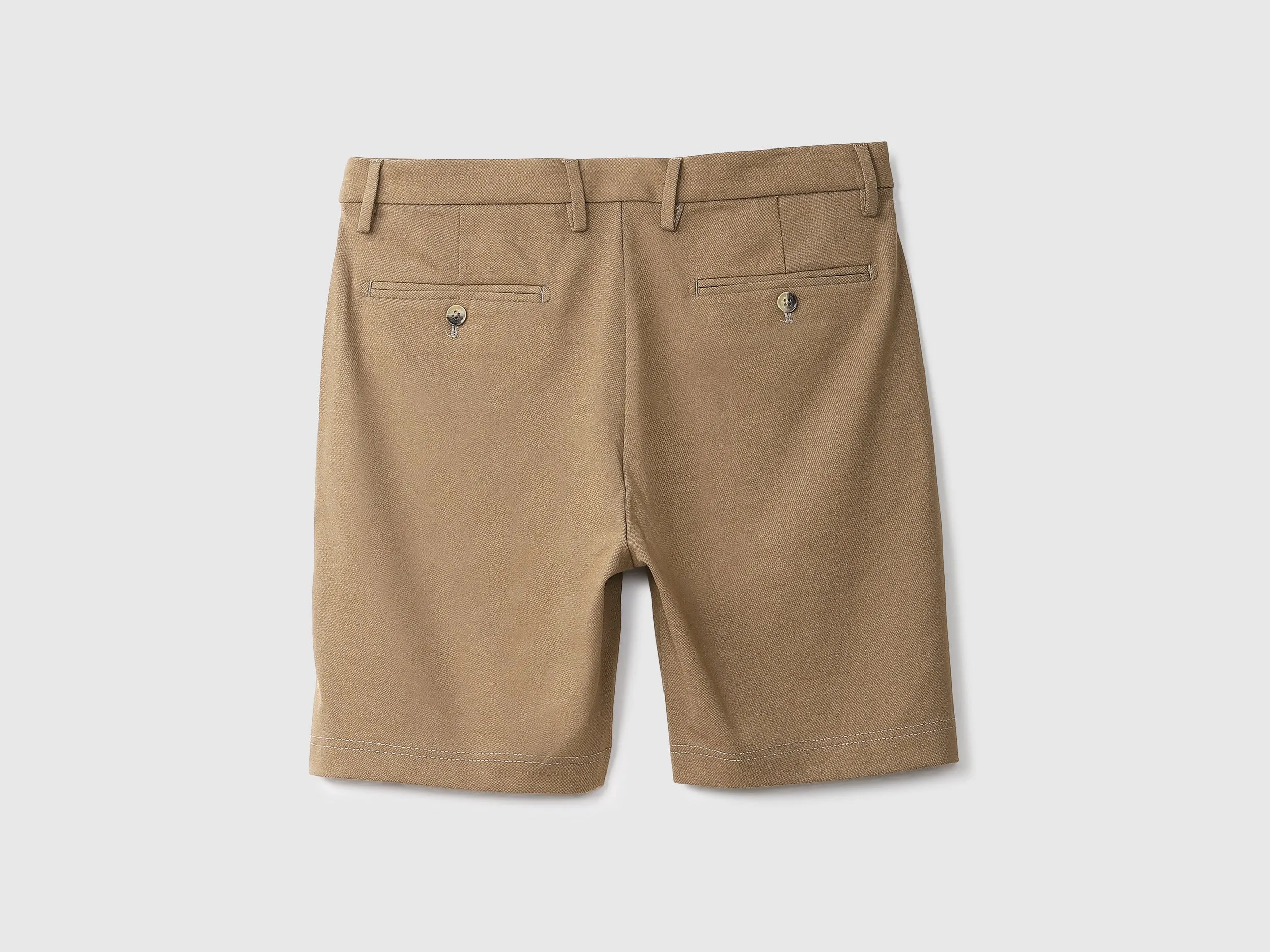 Rust Slim Fit Shorts