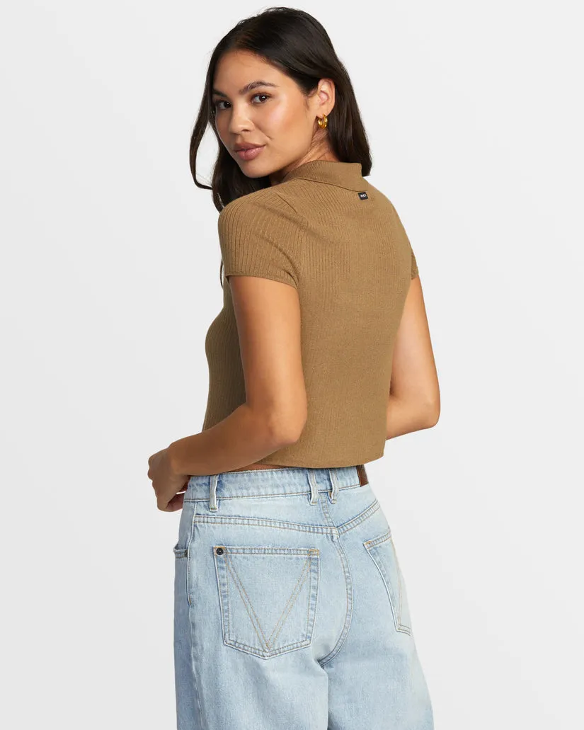RVCA Womens Past Due Sweater