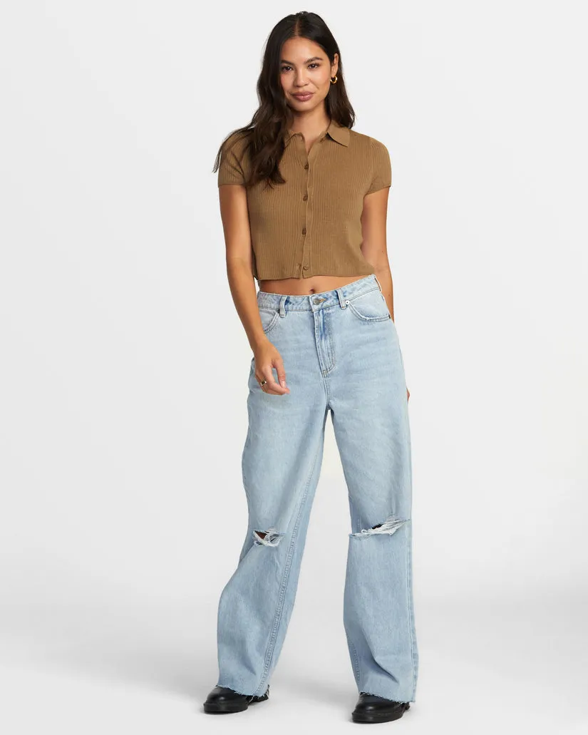 RVCA Womens Past Due Sweater