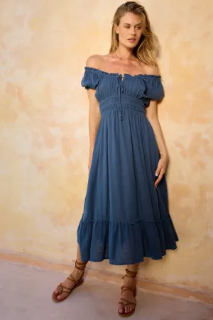 Sandra Dress In Persian Gauze