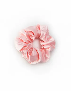 Scrunchie - Soft Silky Satin - Light Pink