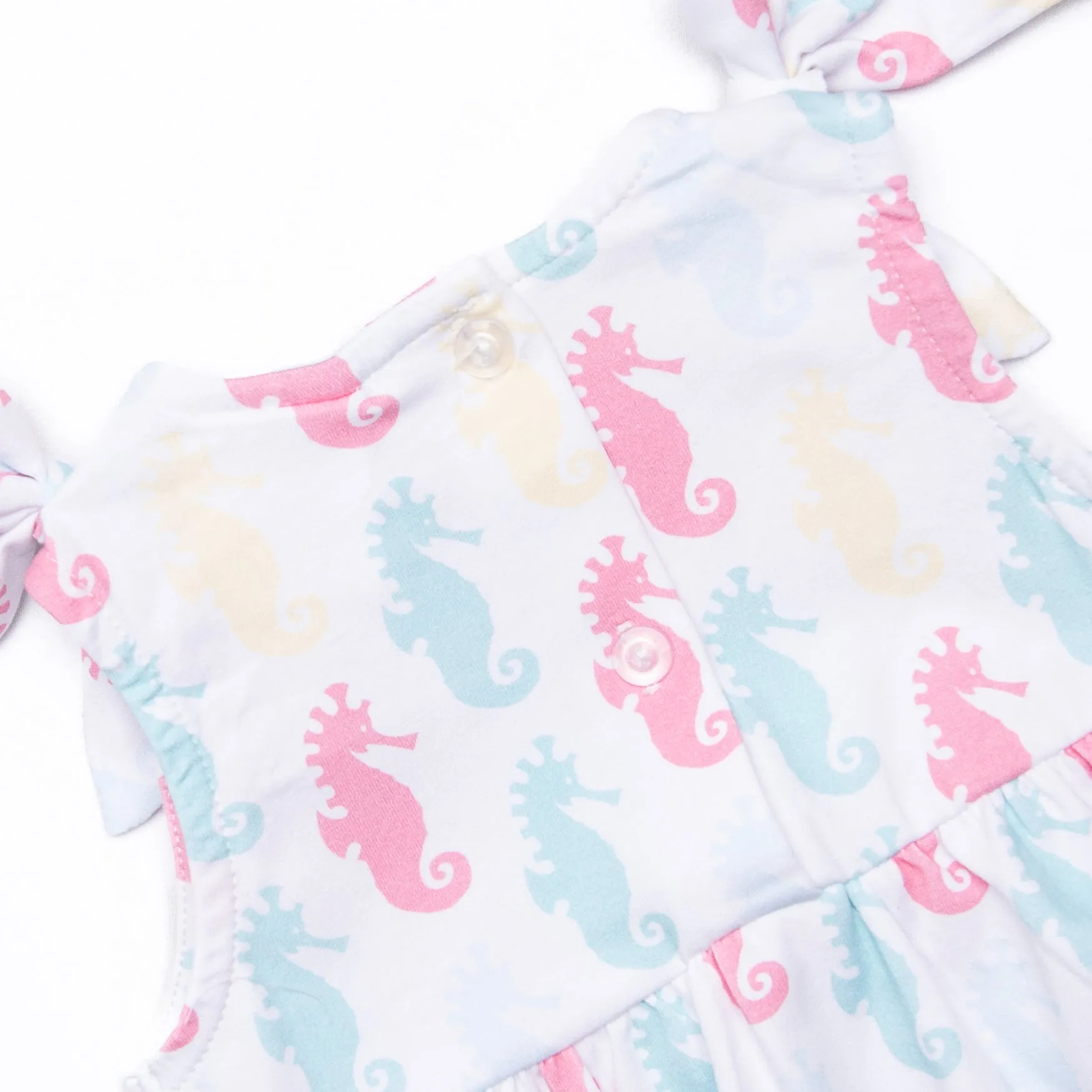 Seahorse Shuffle Dress, Blue
