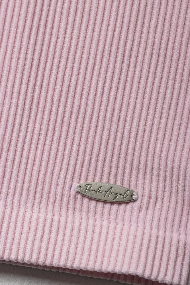 Seamless Short Sleeve T-Shirt Pink