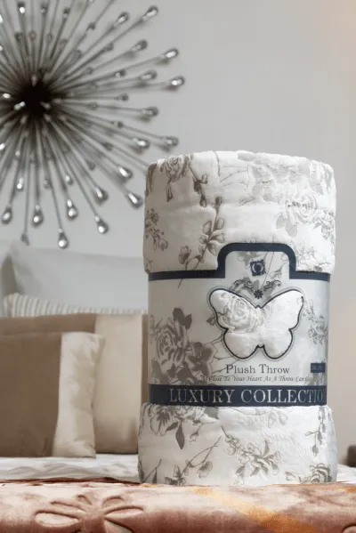 Sesli Plush Luxury Throw 180X200 THR064