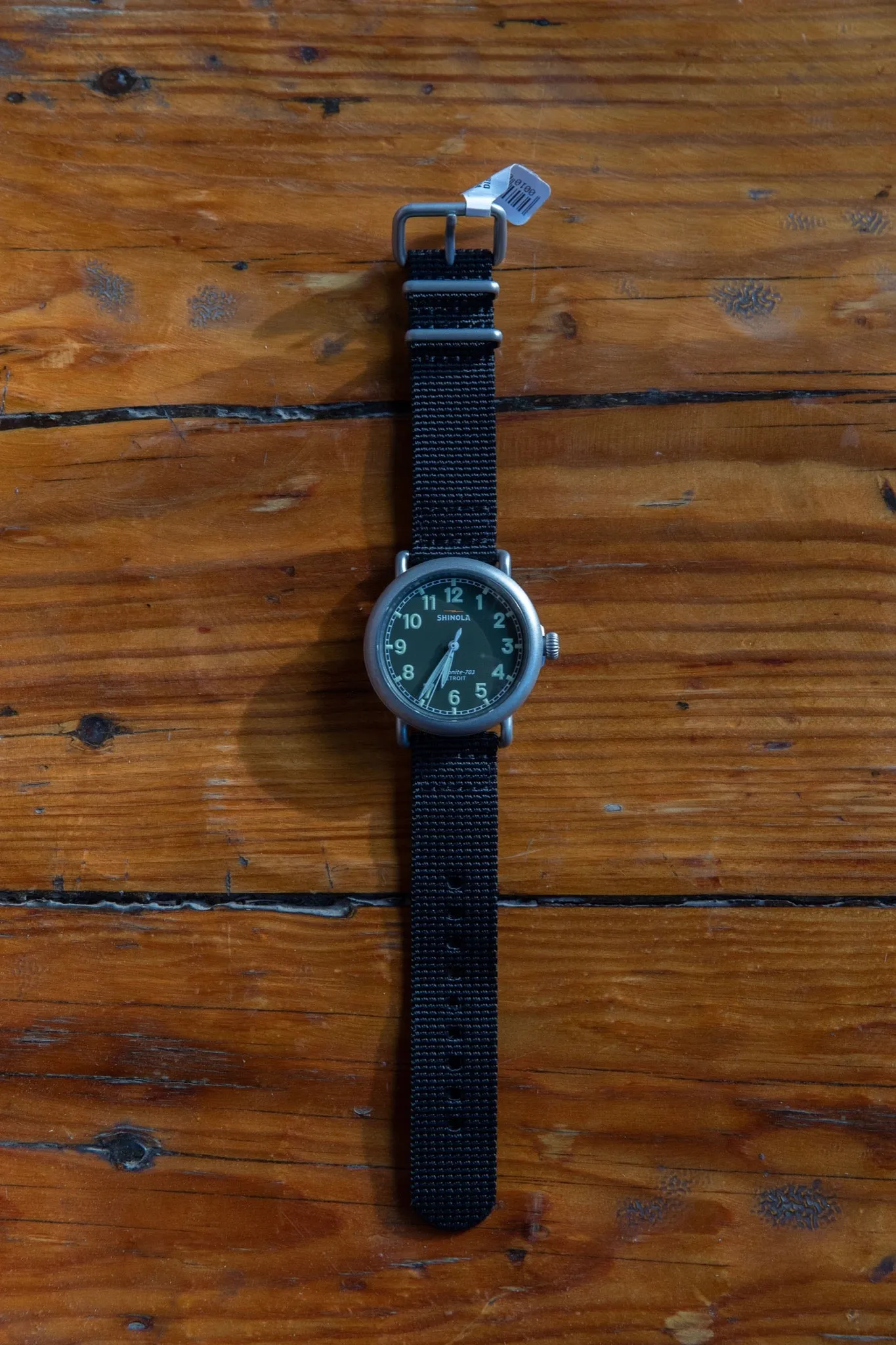 SHINOLA RUNWELL FIELD WATCH DARK OLIVE DIAL