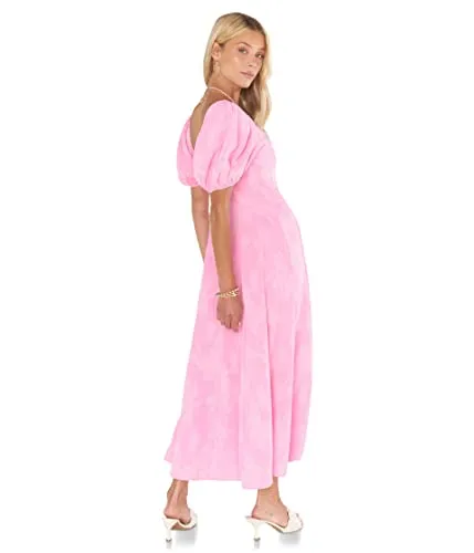 Show Me Your Mumu Women's Cathy Mini Dress, Pink Clip Floral
