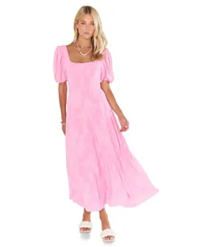 Show Me Your Mumu Women's Cathy Mini Dress, Pink Clip Floral