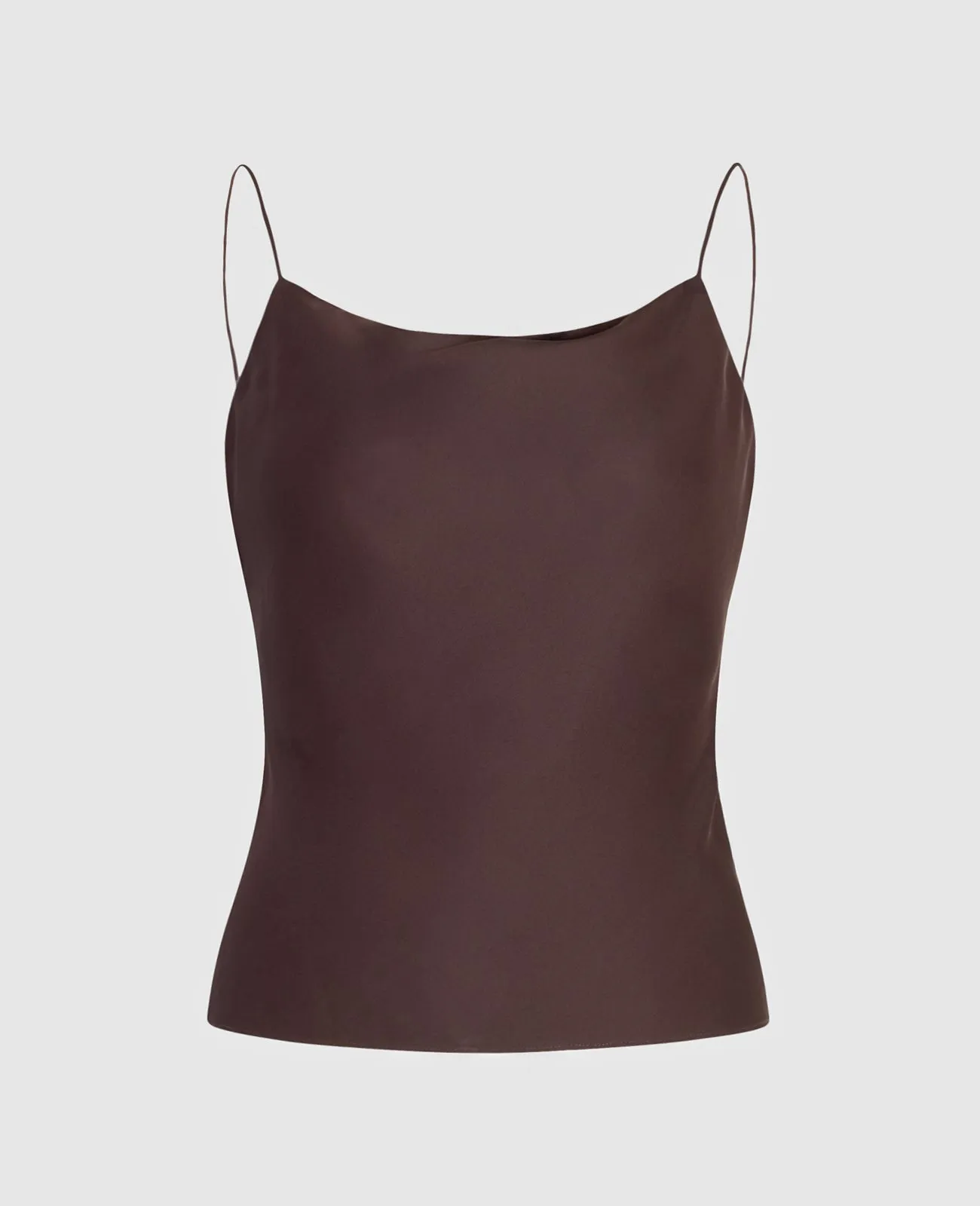 Silk Cowl Neck Camisole