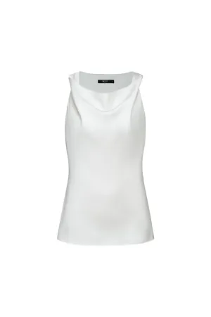 Sleeveless Cowl Neck Blouse