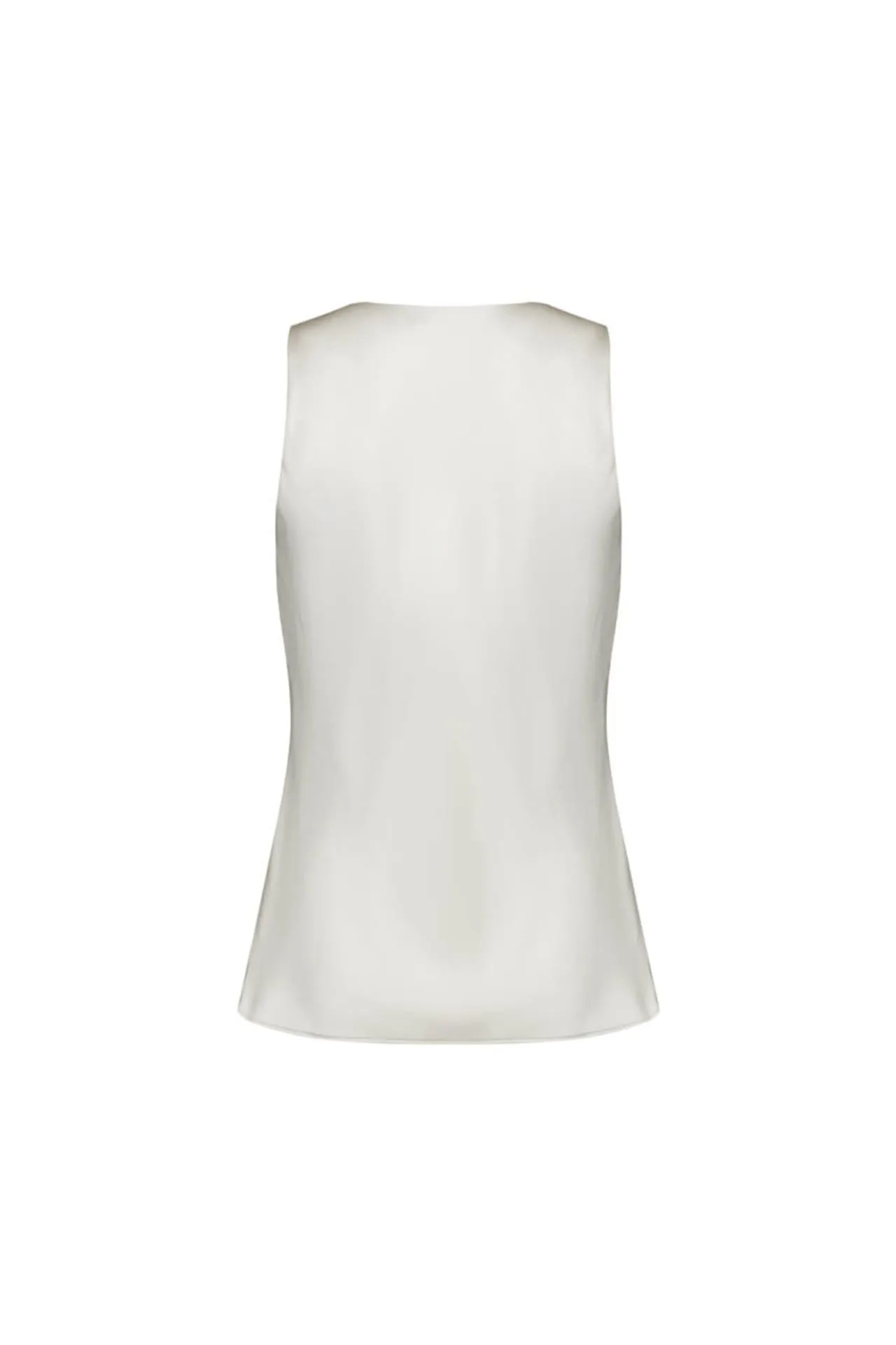 Sleeveless Cowl Neck Blouse