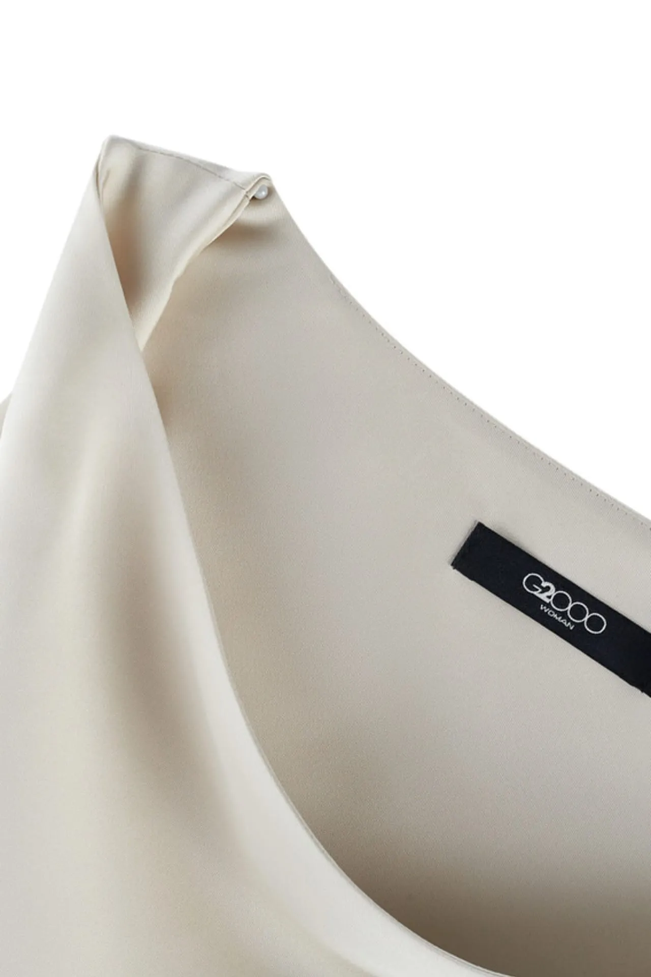 Sleeveless Cowl Neck Blouse