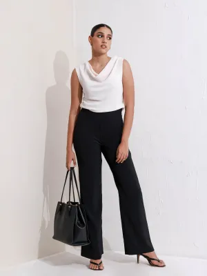 Sleeveless Cowl Neck Top