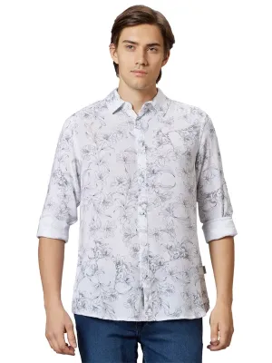 SLIM FIT SHIRTS LONG SLEEVE WHITE