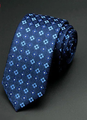 slim men ties designers fashion narrow necktie cravatta 6 cm gravatas