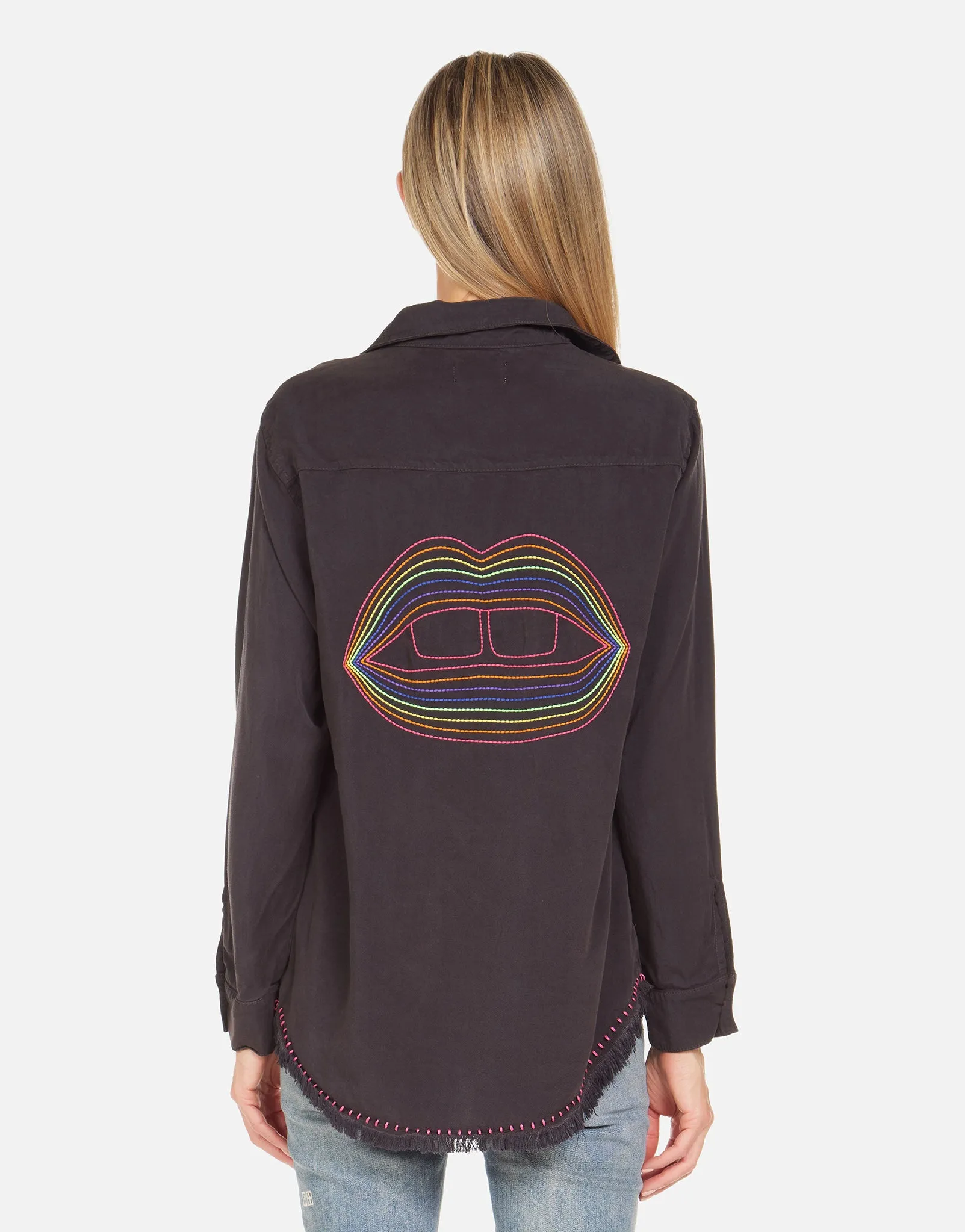 Sloane Rainbow Lip Outline