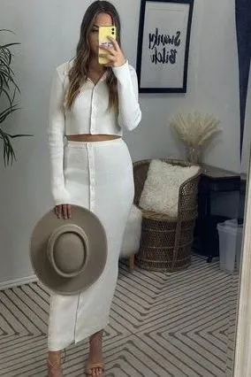 Something Special Sweater Pencil Skirt
