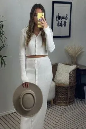 Something Special Sweater Pencil Skirt