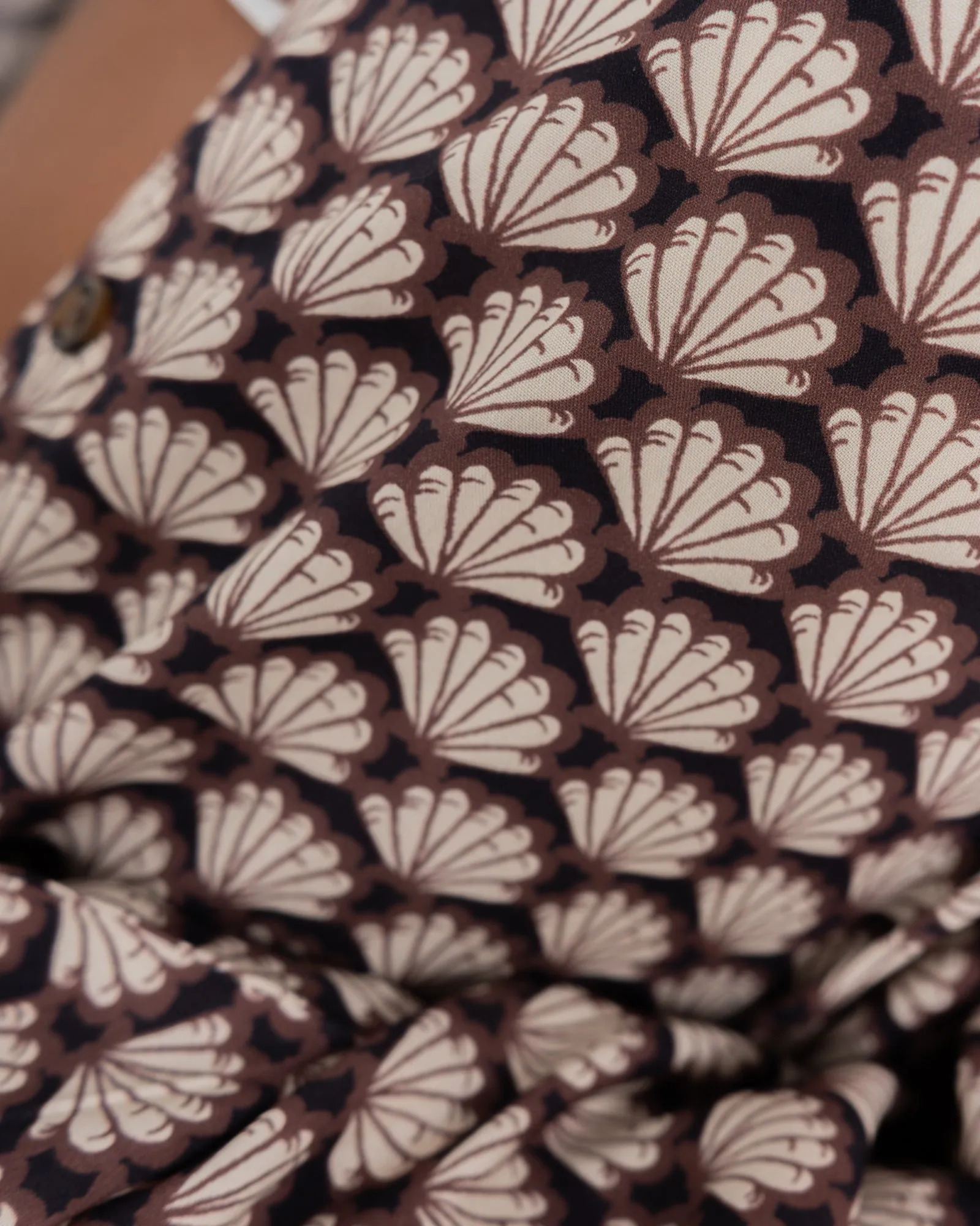 Sorrento Printed Oversized Long Sleeve Shirt