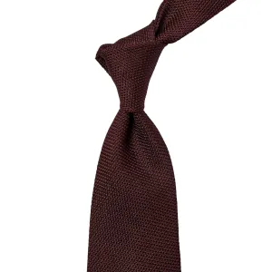 Sovereign Grade Grenadine Fina Burgundy Tie