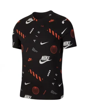 Sportswear Nike Logo Print T-Shirt Black