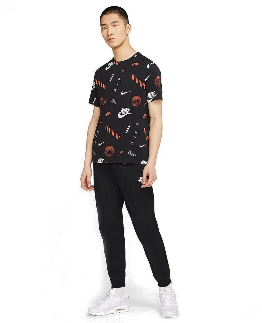 Sportswear Nike Logo Print T-Shirt Black